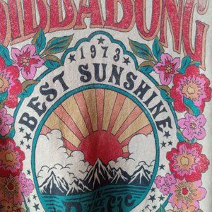 BILLABONG Graphic Long Sleeve Tee 100% Recycled Cotton